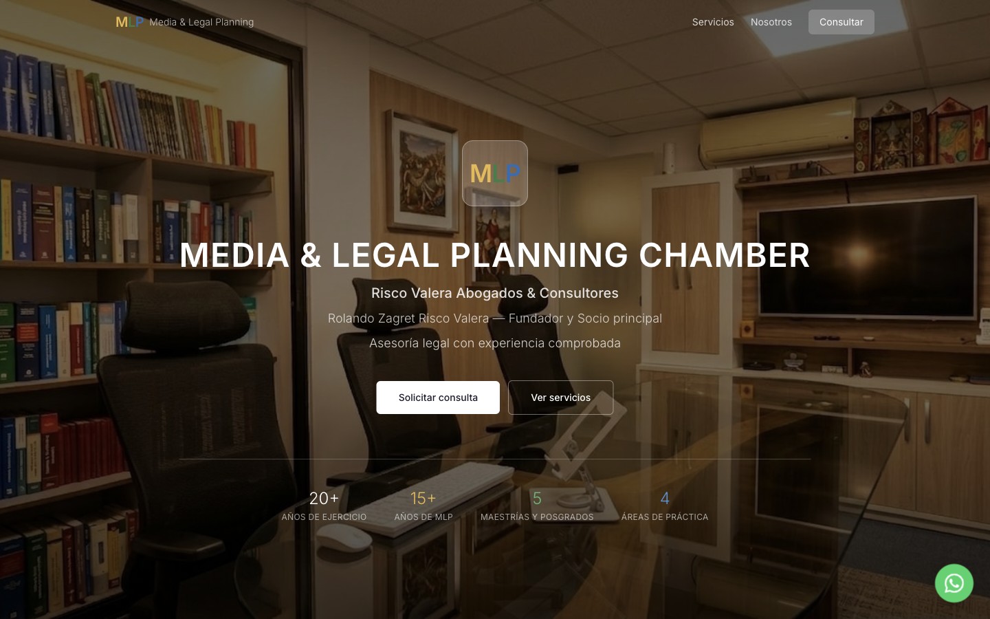 MLP — Sitio institucional estudio legal