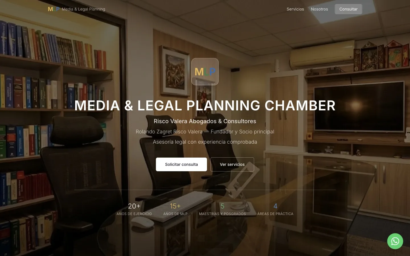 MLP — Sitio institucional estudio legal